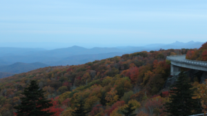 The beautiful Blue Ridge Mountains before the devastation of Hurricane Helene.